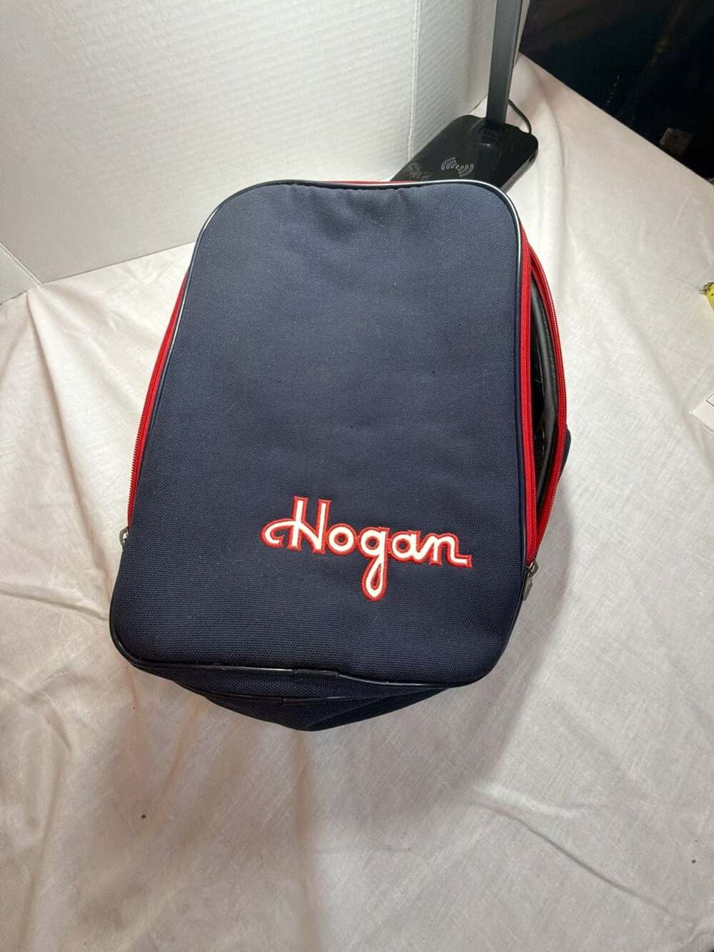 Hogan Golf Shoe Bag Navy Blue and White